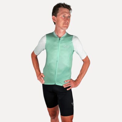 Men’s Air Fresh Summer Jersey, Mint | VÉLO LARSSON - Premium Cycling Apparel