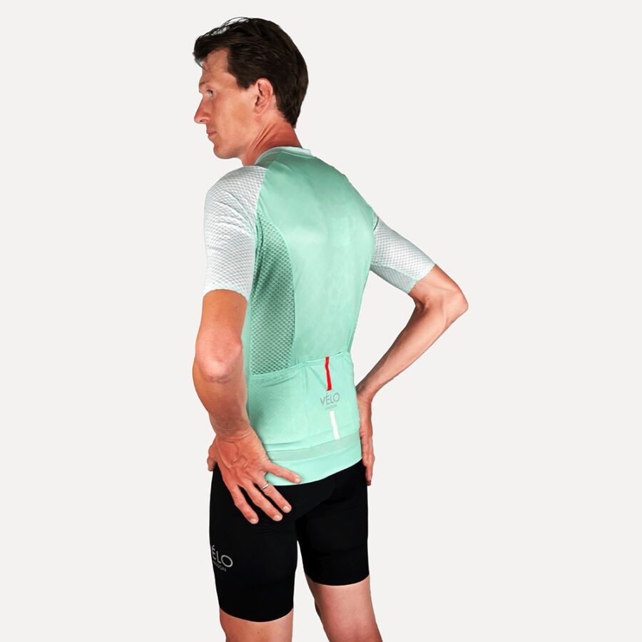 Men’s Air Fresh Summer Jersey, Mint | VÉLO LARSSON - Premium Cycling Apparel