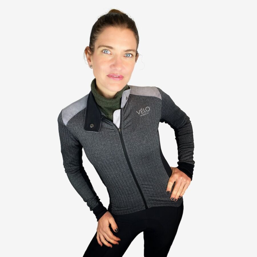 Women's Core Classic Jacket Suède | VÉLO LARSSON - Premium Cycling Apparel