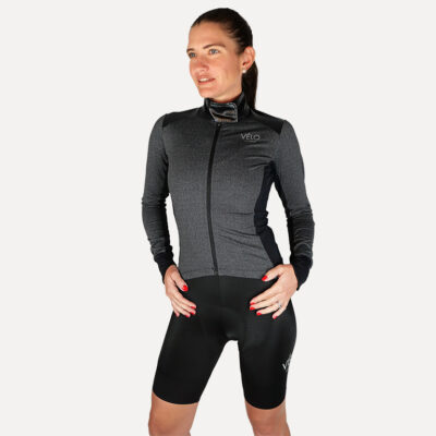 Women's Core Classic Jacket Leather | VÉLO LARSSON - Premium Cycling Apparel