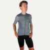 Men’s Classic Short Sleeve Jersey, Graphite | VÉLO LARSSON - Premium Cycling Apparel
