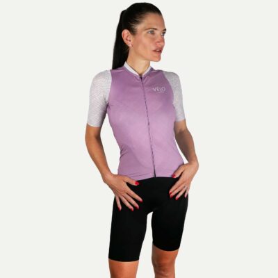 Women’s Air Fresh Summer Jersey, Lavender | VÉLO LARSSON - Premium Cycling Apparel