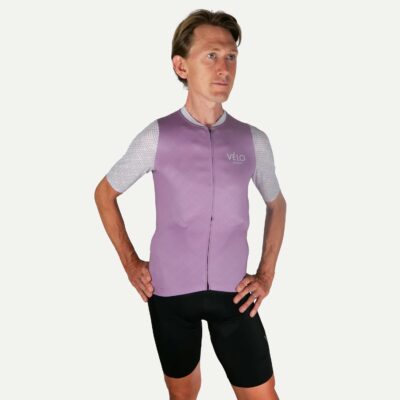 Men’s Air Fresh Summer Jersey, Lavender | VÉLO LARSSON - Premium Cycling Apparel