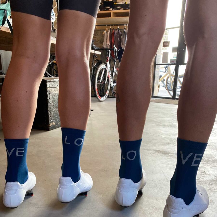 Vélo Larsson Socks, Classy Blue | VÉLO LARSSON - Premium Cycling Apparel